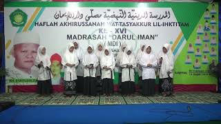 PENTAS SENI 1 "MENYANYIKAN LAGU MAHA GURU" MADRASAH DARUL IMAN DESA SAMPING DK. GENTAN KEC.KEMIRI