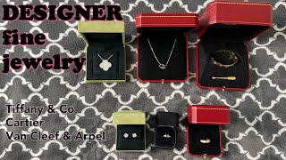 DESIGNER fine jewelry collection l Tiffany & Co - Cartier - Van Cleef & Arpels