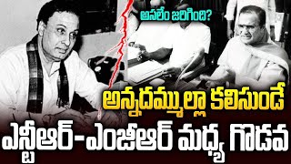 ఎన్టీఆర్ ఎంజీఆర్ మధ్య గొడవలు  అసలేం జరిగింది    Chandrababu Shocking Comments #mgr #srntr   SMT