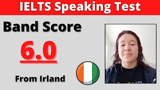 IELTS Speaking Test Band 6 with feedback, hard topic