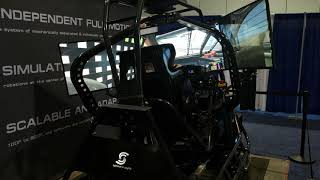 2019 - APEX6 Full Motion Racing Simulator, IITSEC Demo, NASCAR @ Daytona, iRacing