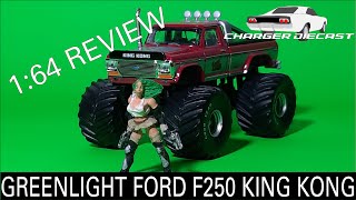 Greenlight F250 KING KONG 1:64 Scale Diecast Review - ChargerDiecast