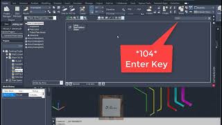 Finding Piping Line # "104" in Plant 3D