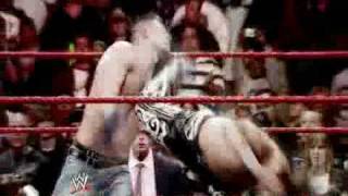 Raw 19/1/09 :  Highlights Of John Cena Vs  Shawn Michaels From Jan  12  2009