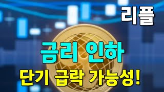 [리플] 단기 변동성에 대비하면서 절대 흔들리지 말 것!!