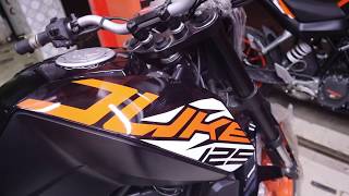 2019 New KTM 125 Duke ABS Orange And Black Variant Naked-Sport Bike Price | Review | Mileage