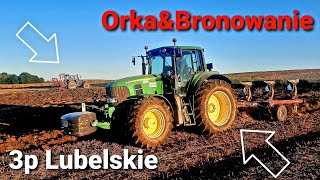 Orka pod pszenicę i bronowanie 2021!!! John Deere&Akpil ☆ Zetor&Batyra