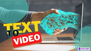 Vos textes en video avec #pictory.ai