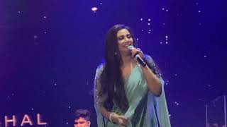 Shreya Ghoshal first half Nehru indoor stadium chennai 18dec2022