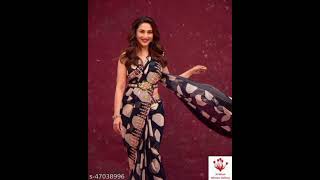 Madhuri Dixit style glamorous sare ( part 2 ) #shorts #krishnawomengallery