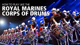 Royal Marines Corps of Drums Theory Series - Lesson 6