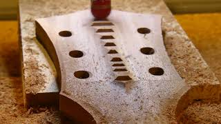 The Les Paul Style Guitar | CNC Milling the Neck | Part 3