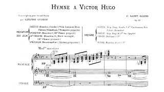 Camille Saint-Saens/Alexandre Guilmant - Hymne à Victor Hugo Op. 69 (audio + sheet music)