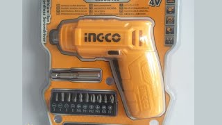 4V CORDLESS SCREWDRIVER INGCO FOR ORDER INQUIRY +923200849900