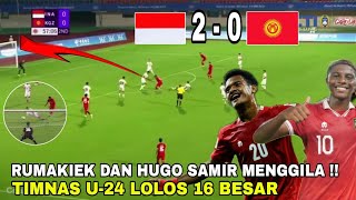 🔴RUMAKIEK & HUGO SAMIR MENGGILA ! Hasil Pertandingan Timnas Indonesia Vs Kirgistan Asian Games 2023