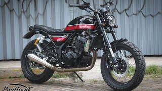 Custom Kawasaki Ninja Jadi Scrambler by Brilliant Custom #Alvlog168