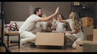 young modern family in new apartment moving in pro 2022 10 24 23 41 21 utc