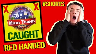 Oh Dear... Alton Towers HATE Me Now! | #Shorts