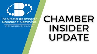 Chamber Insider Update: October 7th, 2024