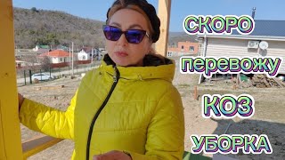 СКОРО ПЕРЕВОЖУ КОЗ. УБОРКА.