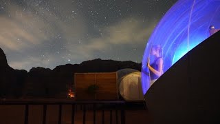 DURMIENDO EN MARTE...  HOTEL BURBUJA. DESIERTO JORDANIA | DittaMoon