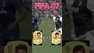 Ronaldo Vs Messi in every fifa. Final part #shorts