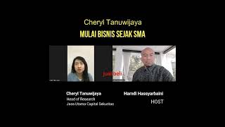 Cheryl   Sudah Belajar Investasi Sejak Masih Duduk di SMA #hamdihassyarbaini #investasi #investor