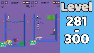 Pin Rescue walkthrough Level 281 - 300 | Mronger