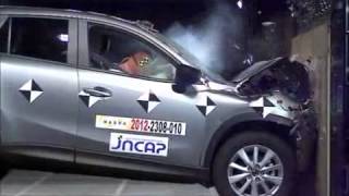 Crash Test 2012 - Mazda CX-5 (Full Frontal) JNCAP