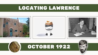 Locating D.H. Lawrence: October 1922