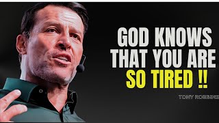 "Leave it in GOD'S HANDS, God sees your PAIN and hears your CRY" | Tony Robbins Motivational Speech