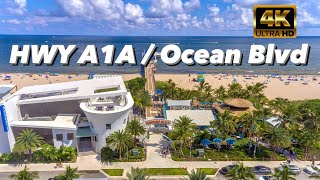 Highway A1A / N Ocean Boulevard- Pompano Beach, Florida | Walkthrough