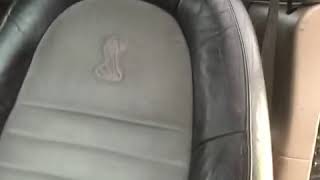 My old cobra seats