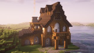 Minecraft Medieval Fisherman Hut Tutorial