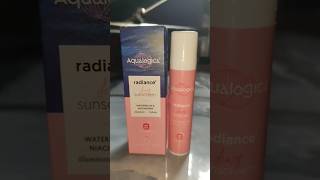 Aqualogica Sun Screen unboxing|#bipusvlogs #unboxing #shorts