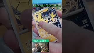 Pack 20 of Temporal Forces! Opening a Pokemon pack a day for 30 days! #Shorts #pokemon #pokmontcg