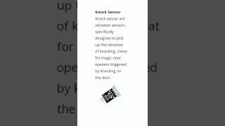 Knock Sensor                         #shorts