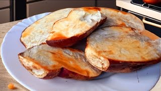 Sweet potatoes! Oven Baked Sweet potatoes! Easy Breakfast, Lunch or Dinner Recipe/ Vegan