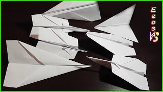 Бумажные самолётики/ Origami paper plane