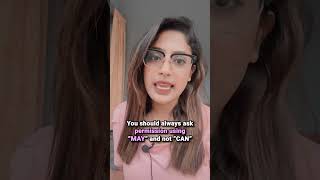 Usage of Can vs May || Arthi Baskar #shorts #learnenglish #spokenenglish #englishgrammar