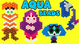 Disney Inside Out 2 DIY Aquabeads Craft Activity kit! Anxiety, Ennui, Disgust, Envy Characters