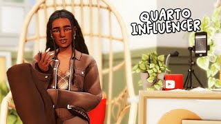 fazendo um QUARTO para uma INFLUENCER no the Sims 4 ✨ l desafio da lama a fama