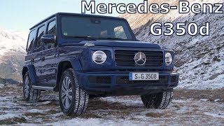 Mercedes-Benz G350d | Brilliant Blue Metallic | Winter Driving Event Hochgurgl, Austria