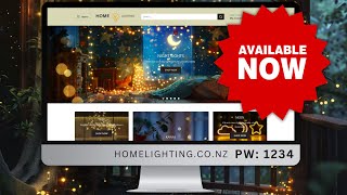 Ready-to-Go Dropshipping Website  (homelighting.co.nz Password: 1234) with Expert Training & Support