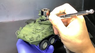 How To Airbrush your model without masking