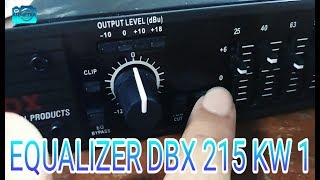 Equalizer DBX 215 Harga Murah