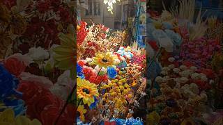 Flower Decoration | Kolkata Puja Flower Decoration #flowers