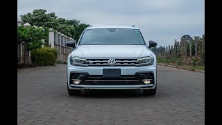 2017 Volkswagen Tiguan R Line | 42,000 KMs | White | Custom Leather Interior | 360 Camera