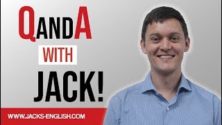 Jack's English - Live Q&A