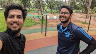 Morning walk at Ramna park with Omar buddy